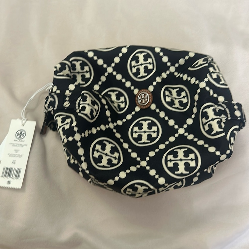 Tory Burch Virginia printed large cosmetic case